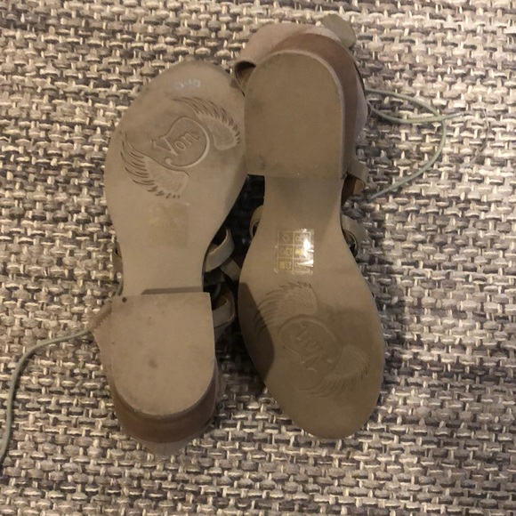 Von Dutch Tightenup heeled sandal Sz 6.5 - Picture 8 of 9